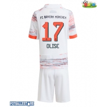 Bayern Munich Michael Olise #17 Bortedraktsett Barn 2025-26 Kortermet (+ Korte bukser)